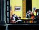 La Liberté (d‘après Hopper et Delacroix) - pastel sur papier - 26,5 x 21 cm - 7 sur 10 - 2014