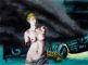 Dynamisme d‘une automobile (d‘après Russolo, Lichtenstein, la grotte de Lascaux, Warhol, la Venus de Milo, Le Bernin, Géricault) - pastel sur papier - 28,5 x 21 cm - 8 sur 10 - 2014